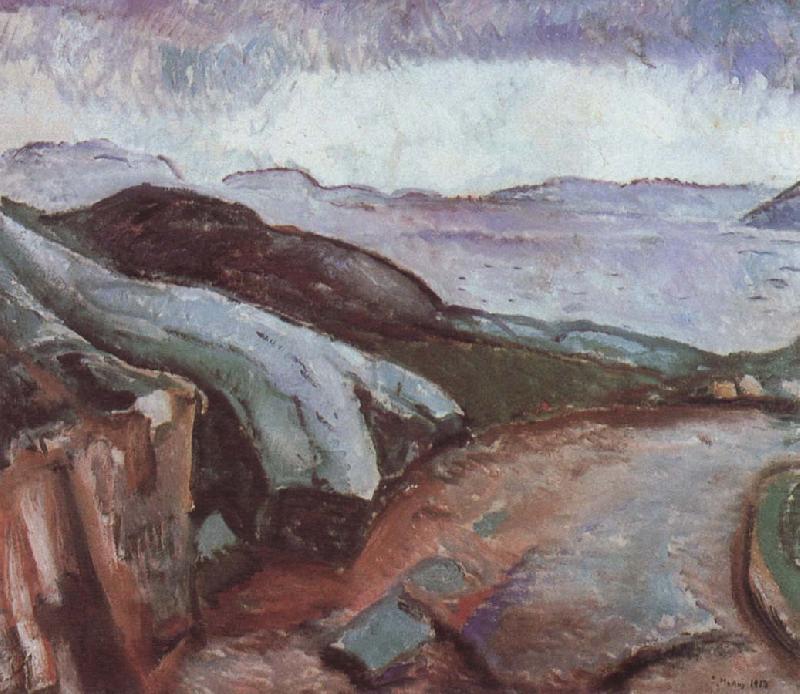 Edvard Munch Coast oil painting picture